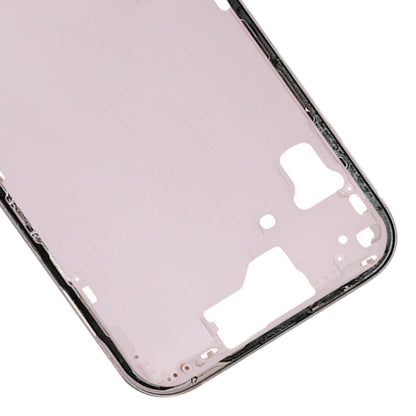 iPhone 15 Replacement Middle Frame Bezel Plate with Side Keys & Card Tray (CE EU Version, Pink)