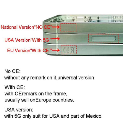 iPhone 15 Replacement Middle Frame Bezel Plate with Side Keys & Card Tray (CE EU Version, Yellow)