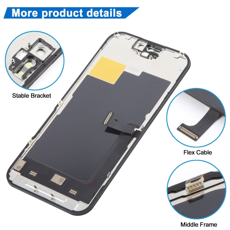 iPhone 15 Pro HD Incell LCD Screen Replacement - Touch Digitizer Assembly, Test Before Installation
