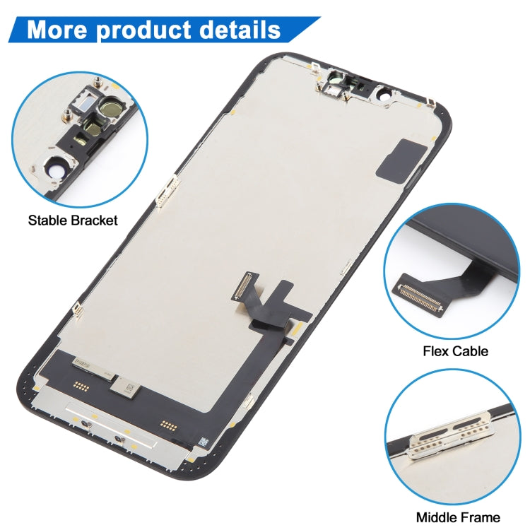 iPhone 14 Plus HD Incell LCD Screen Replacement - Touch Digitizer Assembly, Test Before Installation