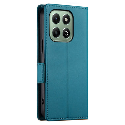 Honor X6b Magnetic Leather Wallet Case with Card Slots, Stand Function & Full Protection