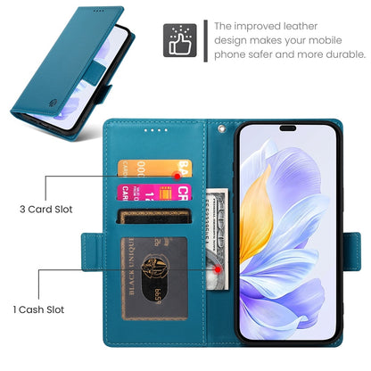 Honor X60i Magnetic Leather Wallet Case with Card Slots, Stand Function & Full Protection