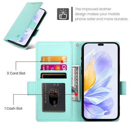 Honor X60i Magnetic Leather Wallet Case with Card Slots, Stand Function & Full Protection