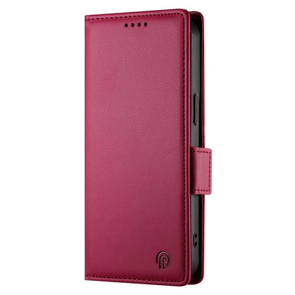 Honor 200 Lite Magnetic Leather Wallet Case with Card Slots, Stand Function & Full Protection