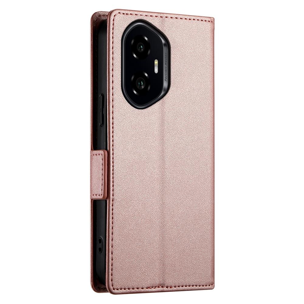 Honor 300 Pro Magnetic Leather Wallet Case with Card Slots, Stand Function & Full Protection