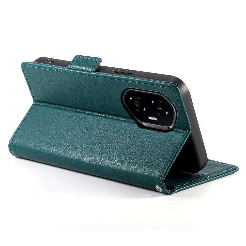Honor 300 Pro Magnetic Leather Wallet Case with Card Slots, Stand Function & Full Protection