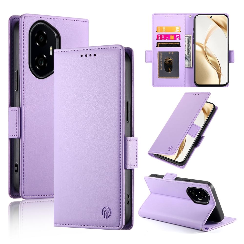 Honor 300 Pro Magnetic Leather Wallet Case with Card Slots, Stand Function & Full Protection