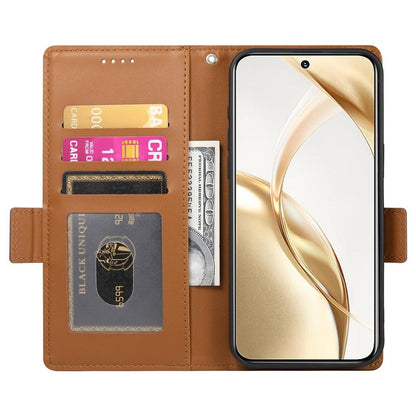 Honor 300 Pro Magnetic Leather Wallet Case with Card Slots, Stand Function & Full Protection