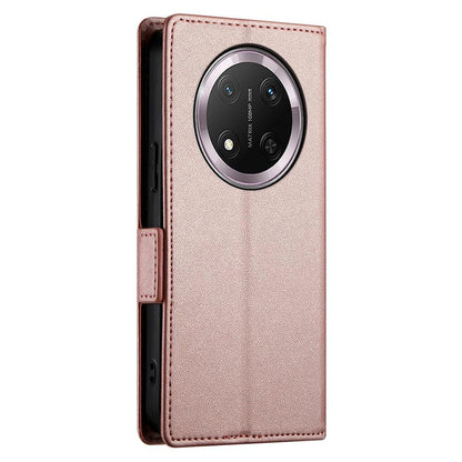 Honor X9c Global Magnetic Leather Wallet Case with Card Slots, Stand Function & Full Protection