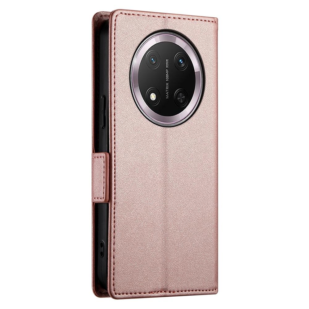 Magic7 Lite Magnetic Leather Wallet Case with Card Slots, Stand Function & Full Protection