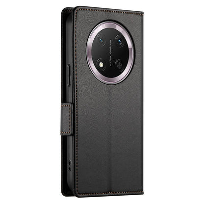 Honor X9c Global Magnetic Leather Wallet Case with Card Slots, Stand Function & Full Protection