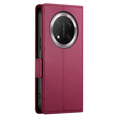 Honor X9c Global Magnetic Leather Wallet Case with Card Slots, Stand Function & Full Protection