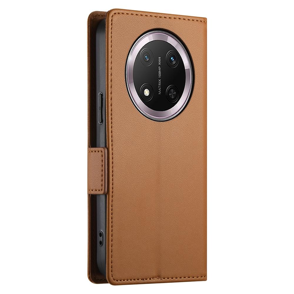 Magic7 Lite Magnetic Leather Wallet Case with Card Slots, Stand Function & Full Protection