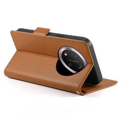 Magic7 Lite Magnetic Leather Wallet Case with Card Slots, Stand Function & Full Protection