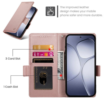 Redmi K70 Ultra Magnetic Leather Wallet Case with Card Slots, Stand Function & Full Protection
