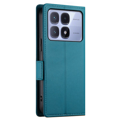 Redmi K70 Ultra Magnetic Leather Wallet Case with Card Slots, Stand Function & Full Protection