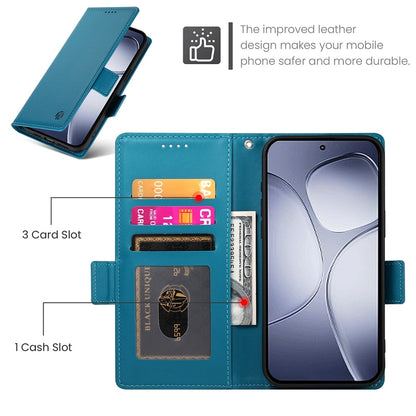 Redmi K70 Ultra Magnetic Leather Wallet Case with Card Slots, Stand Function & Full Protection