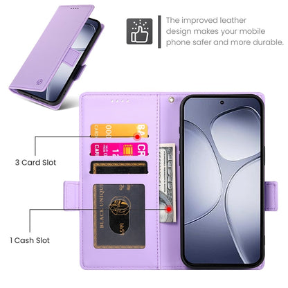 Redmi K70 Ultra Magnetic Leather Wallet Case with Card Slots, Stand Function & Full Protection