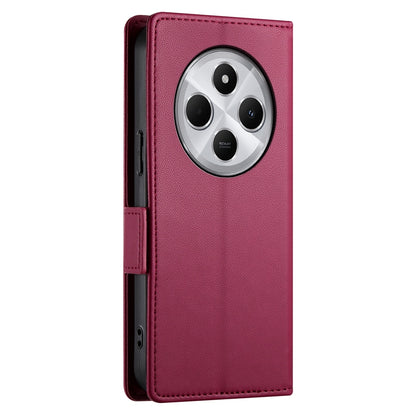 Redmi 14C 4G Magnetic Leather Wallet Case with Card Slots, Stand Function & Full Protection