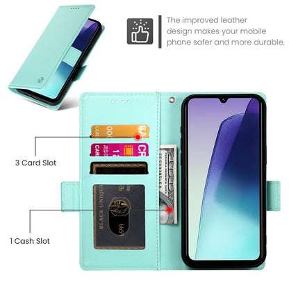 Redmi 14C 4G Magnetic Leather Wallet Case with Card Slots, Stand Function & Full Protection