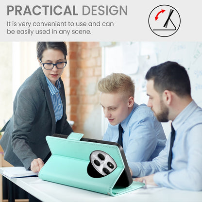 Redmi 14C 4G Magnetic Leather Wallet Case with Card Slots, Stand Function & Full Protection