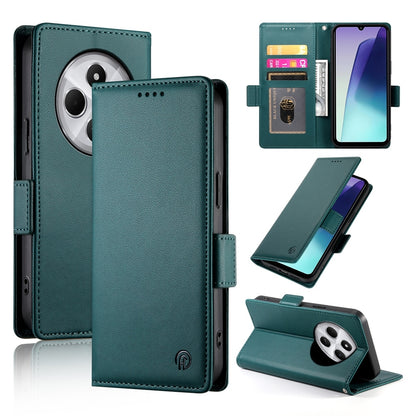 Redmi 14C 4G Magnetic Leather Wallet Case with Card Slots, Stand Function & Full Protection
