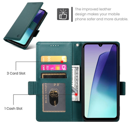 Redmi 14C 4G Magnetic Leather Wallet Case with Card Slots, Stand Function & Full Protection