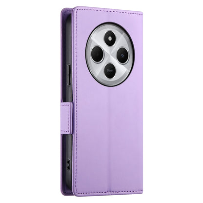 Redmi 14C 4G Magnetic Leather Wallet Case with Card Slots, Stand Function & Full Protection