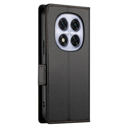 Redmi Note 14 Pro 4G Magnetic Leather Wallet Case with Card Slots, Stand Function & Full Protection