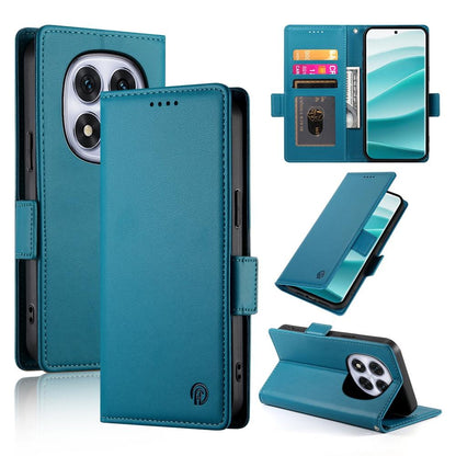 Redmi Note 14 Pro 4G Magnetic Leather Wallet Case with Card Slots, Stand Function & Full Protection