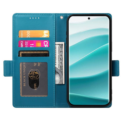 Redmi Note 14 Pro 4G Magnetic Leather Wallet Case with Card Slots, Stand Function & Full Protection