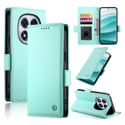 Redmi Note 14 Pro 4G Magnetic Leather Wallet Case with Card Slots, Stand Function & Full Protection