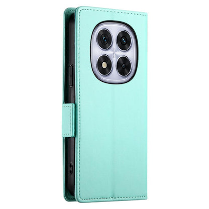 Redmi Note 14 Pro 4G Magnetic Leather Wallet Case with Card Slots, Stand Function & Full Protection