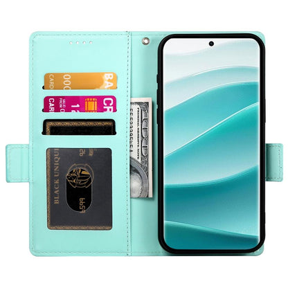 Redmi Note 14 Pro 4G Magnetic Leather Wallet Case with Card Slots, Stand Function & Full Protection
