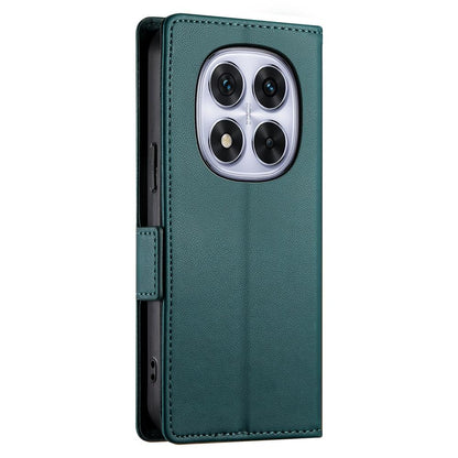Redmi Note 14 Pro 4G Magnetic Leather Wallet Case with Card Slots, Stand Function & Full Protection