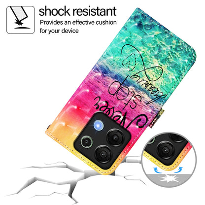 Umidigi G9 5G Leather Flip Phone Case with 3D Painted Design, Card Holder, Wallet & Stand Function - Durable Protection & Easy Access