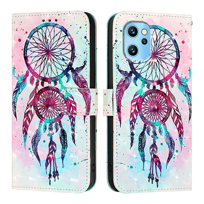 Umidigi Power 7 Max Leather Flip Phone Case with 3D Painted Design, Card Holder, Wallet & Stand Function - Durable Protection & Easy Access