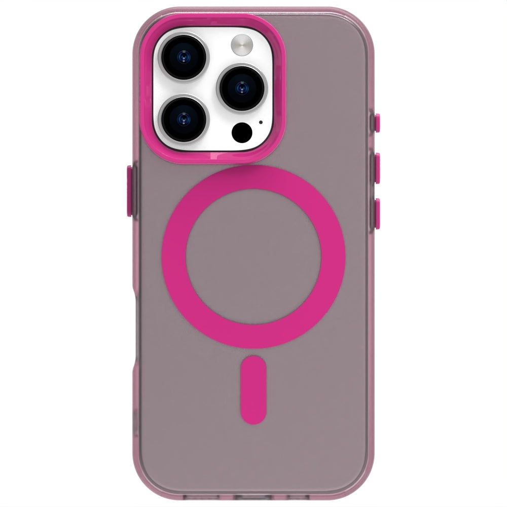 iPhone 16 Pro Max Durable MagSafe Phone Case - Hybrid TPU & PC Design, Lightweight & Stylish, Candy Colour, Wireless Charging Friendly