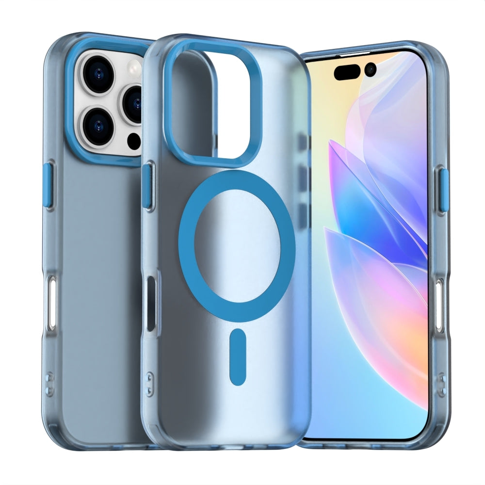 iPhone 16 Pro Max Durable MagSafe Phone Case - Hybrid TPU & PC Design, Lightweight & Stylish, Candy Colour, Wireless Charging Friendly