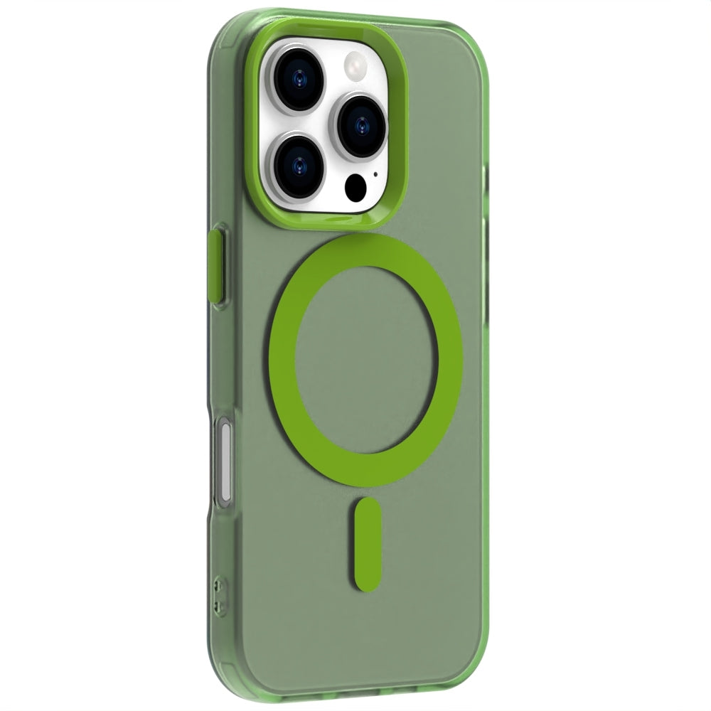 iPhone 16 Pro Max Durable MagSafe Phone Case - Hybrid TPU & PC Design, Lightweight & Stylish, Candy Colour, Wireless Charging Friendly