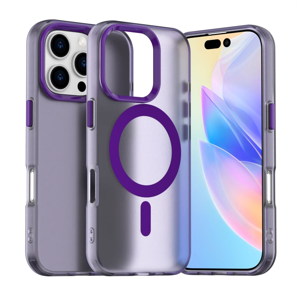 iPhone 16 Pro Durable MagSafe Phone Case - Hybrid TPU & PC Design, Lightweight & Stylish, Candy Colour, Wireless Charging Friendly