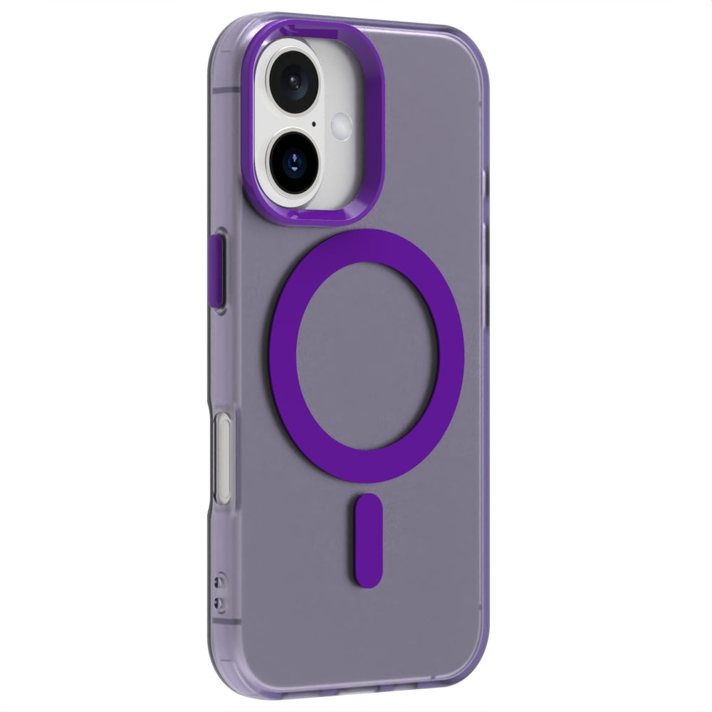 iPhone 16 Plus Durable MagSafe Phone Case - Hybrid TPU & PC Design, Lightweight & Stylish, Candy Colour, Wireless Charging Friendly