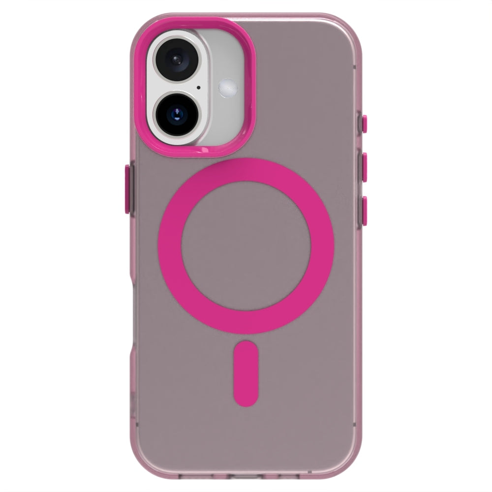 iPhone 16 Durable MagSafe Phone Case - Hybrid TPU & PC Design, Lightweight & Stylish, Candy Colour, Wireless Charging Friendly
