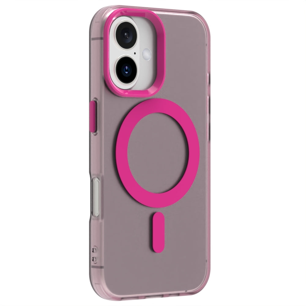 iPhone 16 Durable MagSafe Phone Case - Hybrid TPU & PC Design, Lightweight & Stylish, Candy Colour, Wireless Charging Friendly