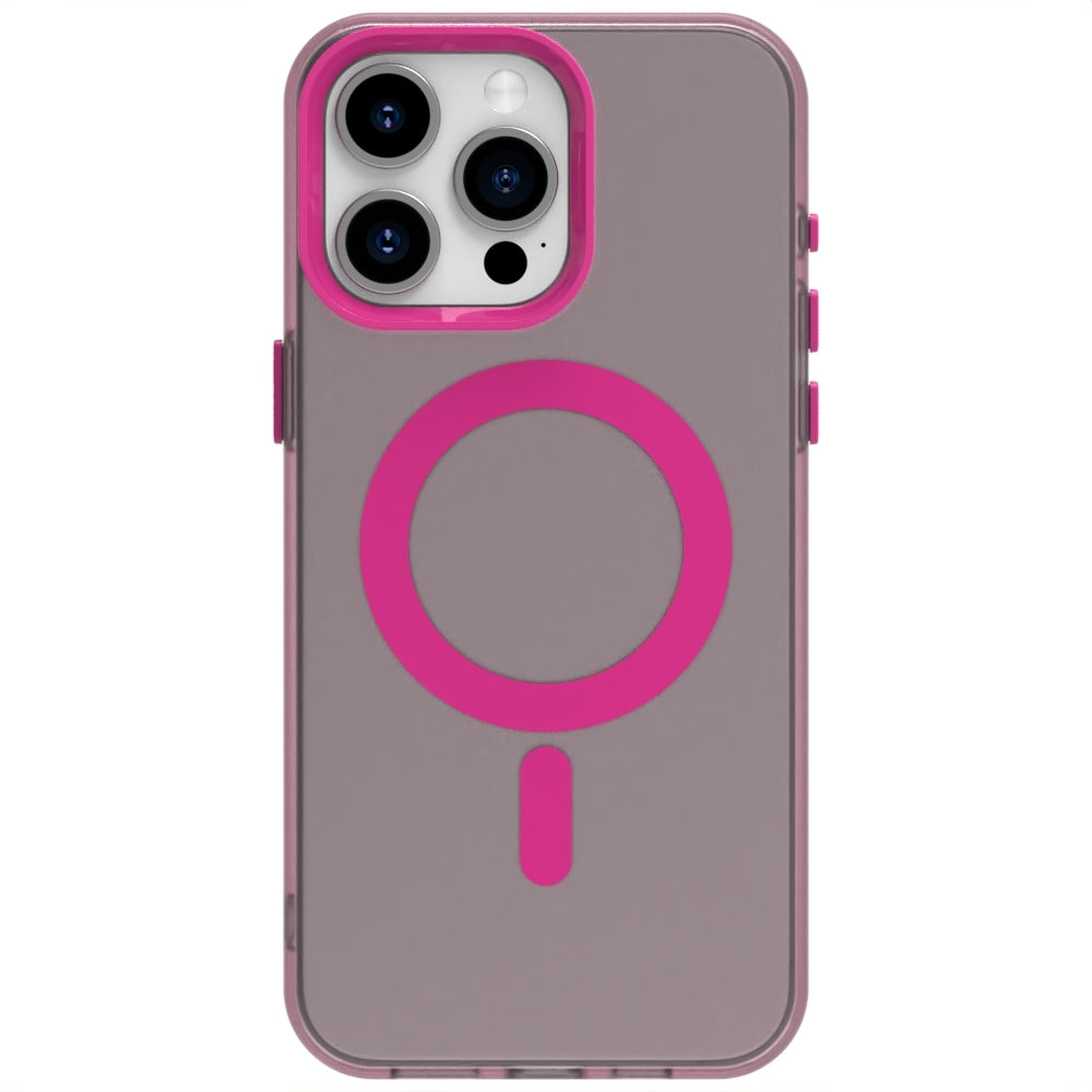 iPhone 13 Pro Max Durable MagSafe Phone Case - Hybrid TPU & PC Design, Lightweight & Stylish, Candy Colour, Wireless Charging Friendly