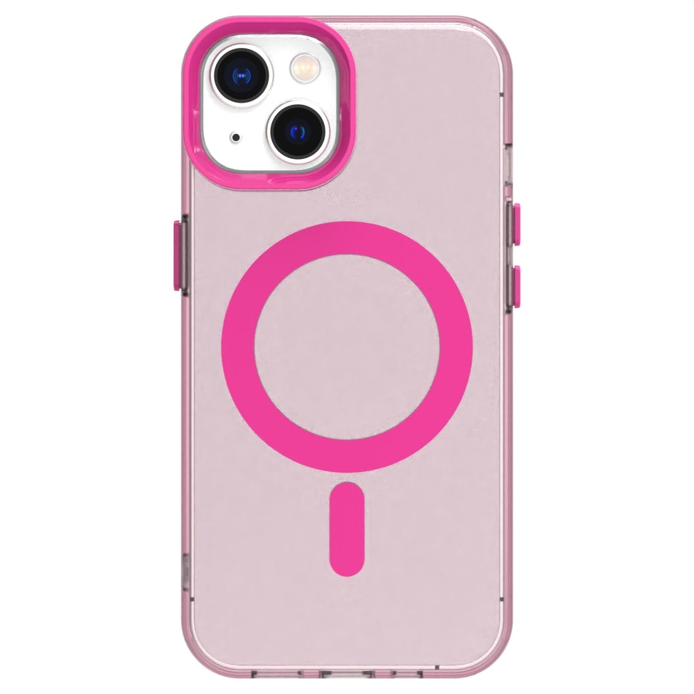 iPhone 13 Durable MagSafe Phone Case - Hybrid TPU & PC Design, Lightweight & Stylish, Candy Colour, Wireless Charging Friendly
