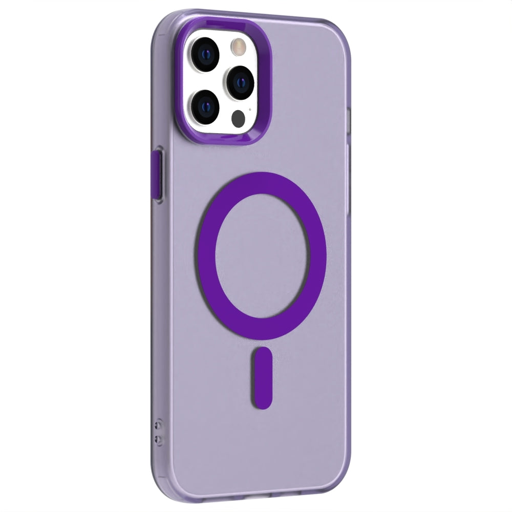 iPhone 12 Pro Durable MagSafe Phone Case - Hybrid TPU & PC Design, Lightweight & Stylish, Candy Colour, Wireless Charging Friendly