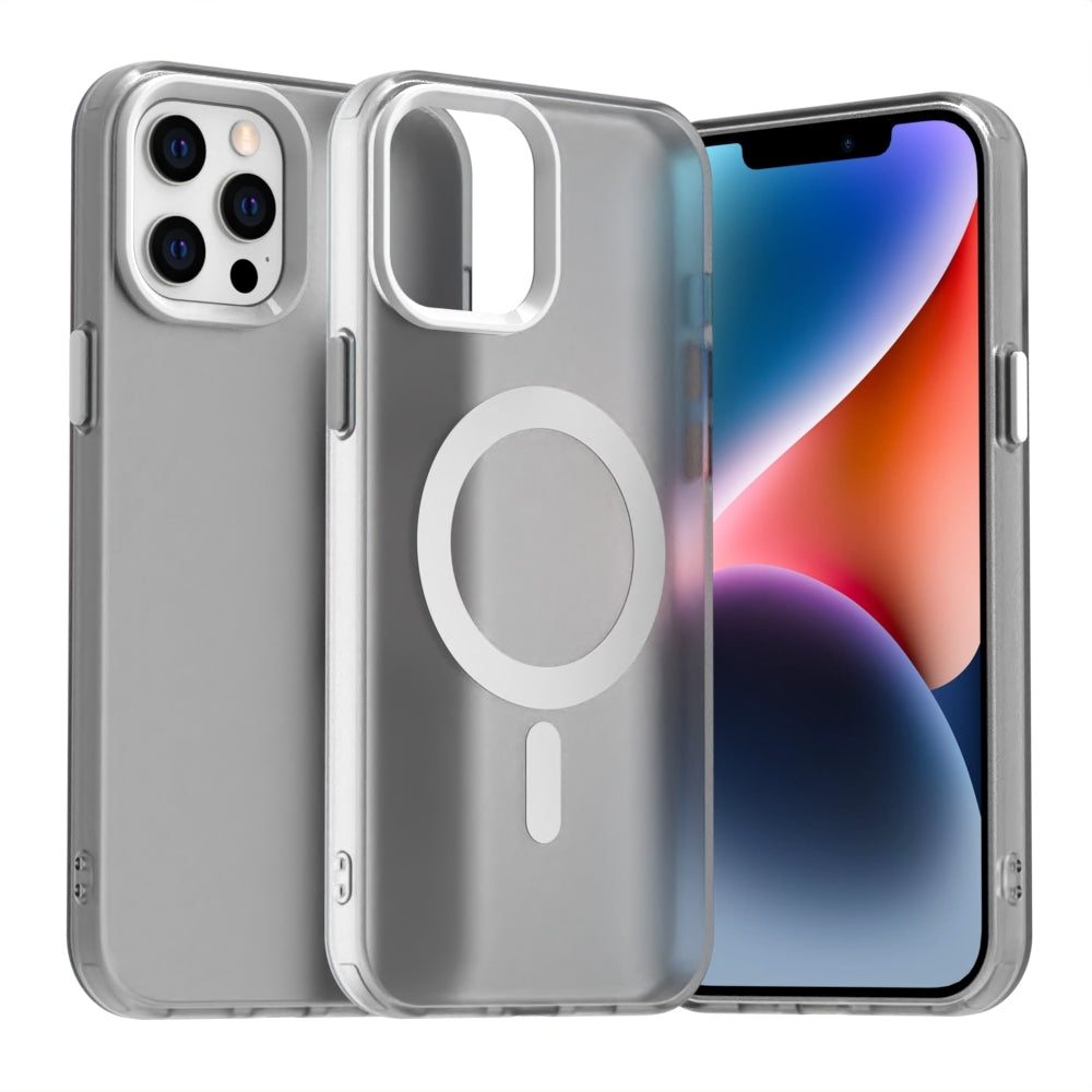 iPhone 12 Pro Max Durable MagSafe Phone Case - Hybrid TPU & PC Design, Lightweight & Stylish, Candy Colour, Wireless Charging Friendly