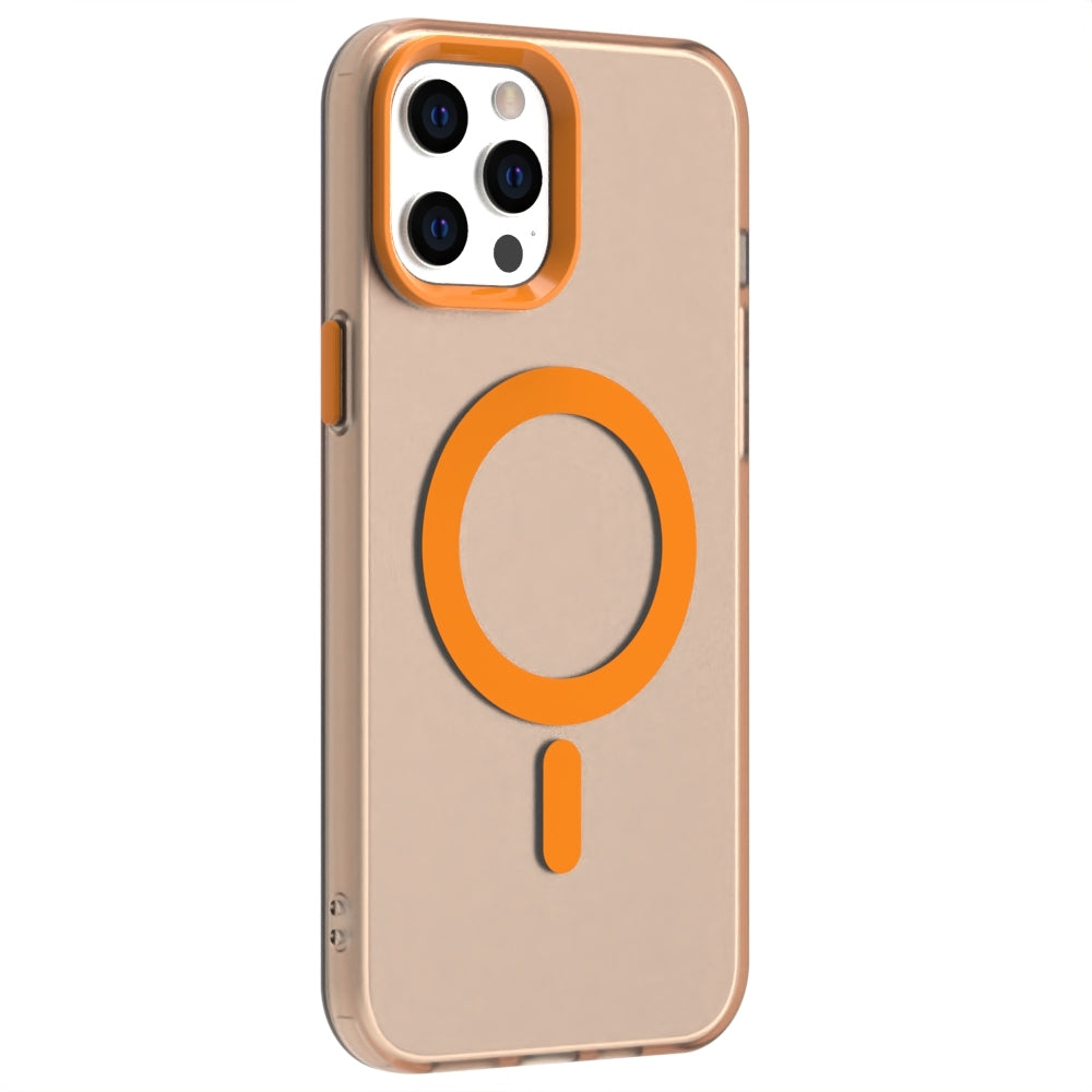 iPhone 12 Pro Max Durable MagSafe Phone Case - Hybrid TPU & PC Design, Lightweight & Stylish, Candy Colour, Wireless Charging Friendly