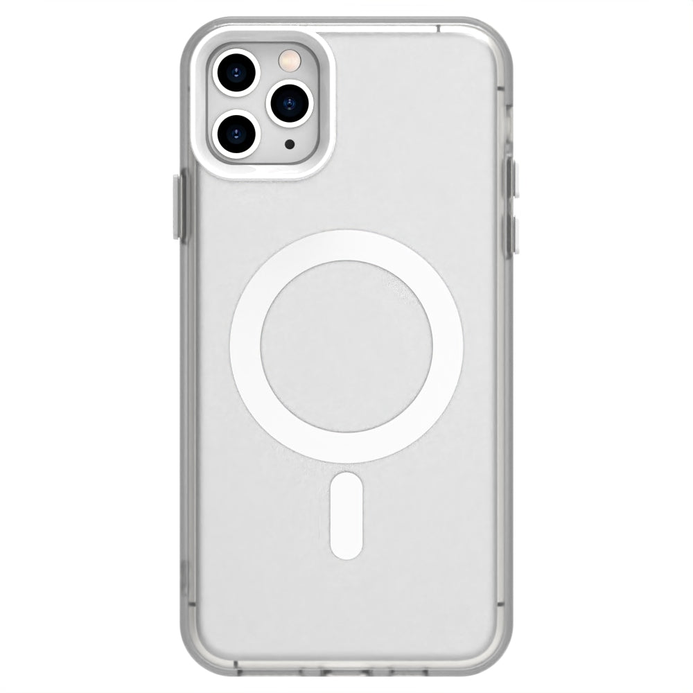 iPhone 11 Pro Max Durable MagSafe Phone Case - Hybrid TPU & PC Design, Lightweight & Stylish, Candy Colour, Wireless Charging Friendly